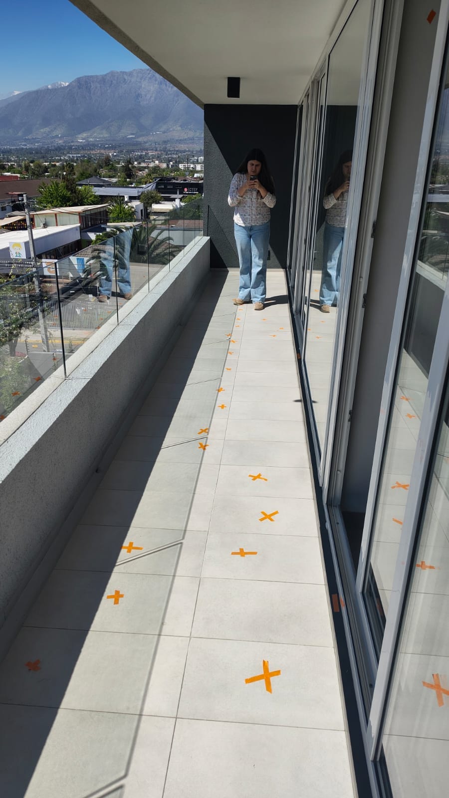 Revisión de terraza en Santiago